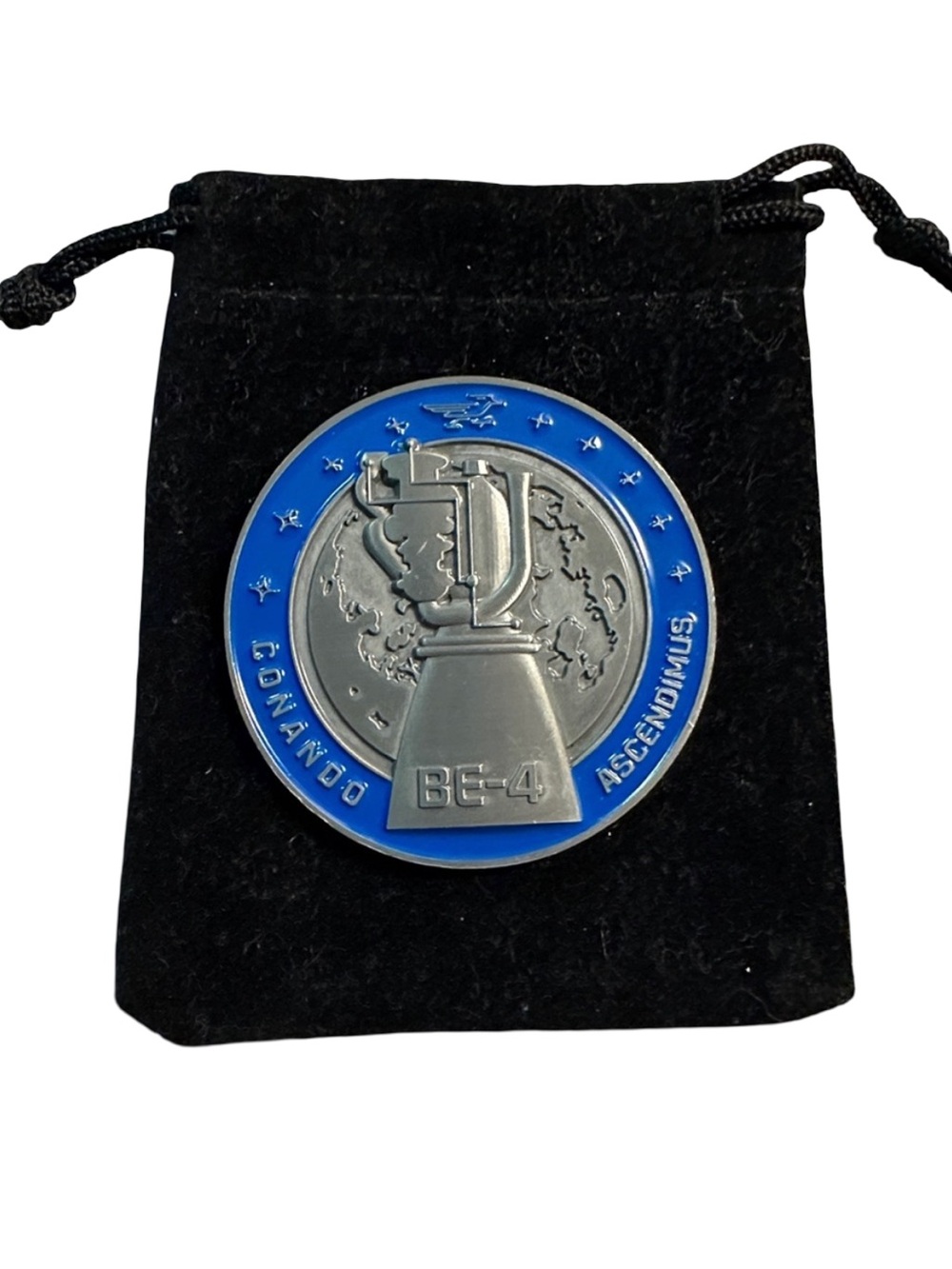 Blue Origin BE-4 Rocket Commemorative Coin